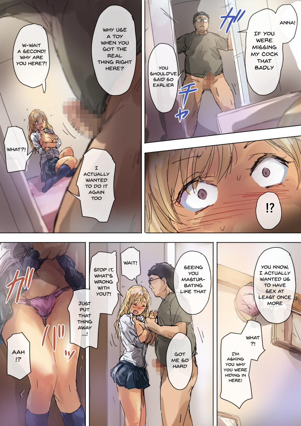 Hentai Manga Comic-A Cheeky Gyaru Schoolgirl Gets Reformed By Her Otaku Older Brother's Cock-Read-17